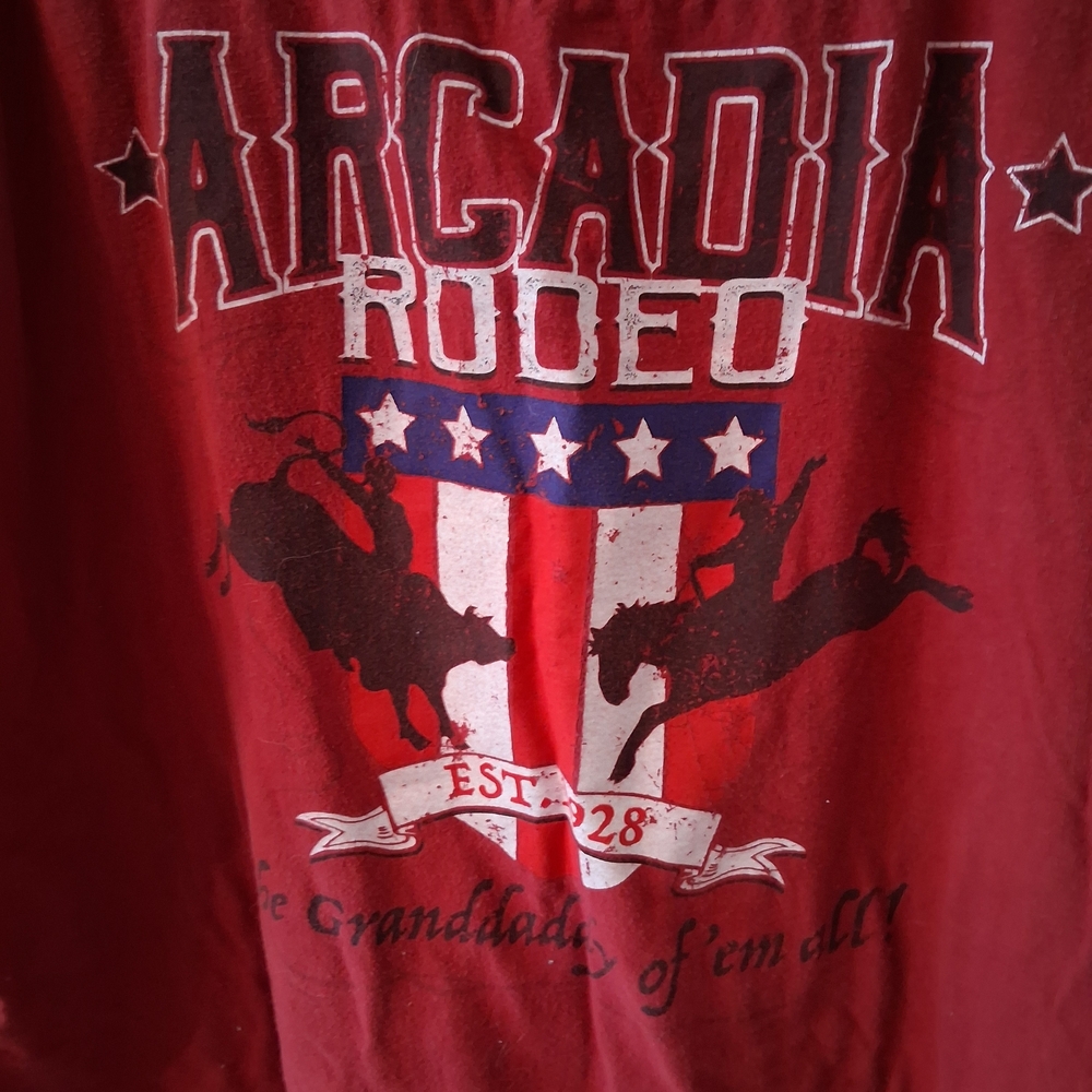 Arcadia Red Rodeo Graphic Tank Top - Picture 2 of 6